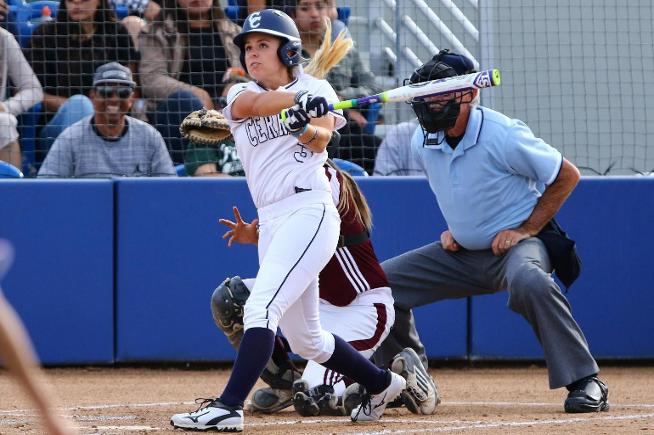 File Photo: Mackenzie Kutzke had five hits in the Falcons two wins