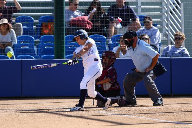 File Photo: Kylee Brown had three hits in the Falcons loss