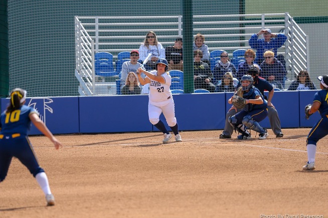 File Photo: Keira Bolinas hit a home run in the Falcons win over Pasadena City