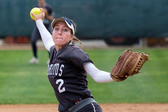 Skyler Swearingen pitched the first three innings for the Falcons