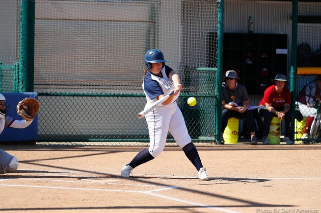 Richere Leduc was one of four players with two hits