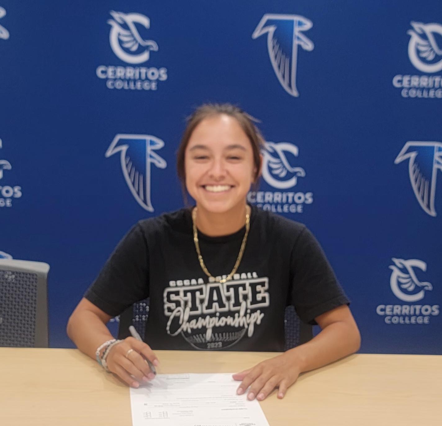 Alyssa Capps signs with the University of Saint Katherine