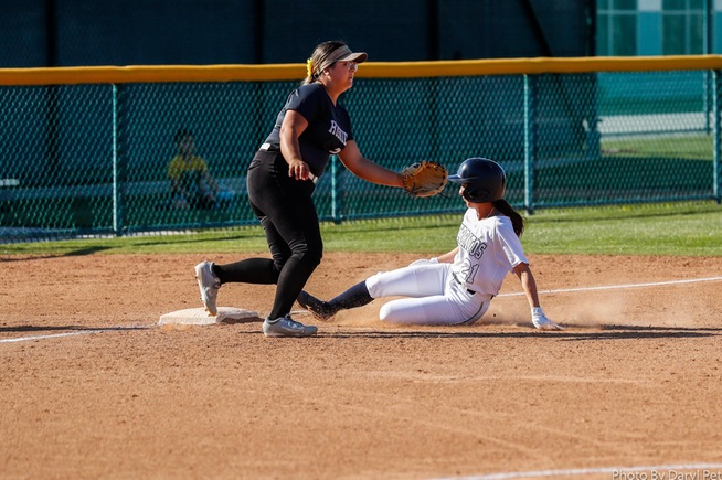 Alyssa Sotelo went 3-for-3 and scored four runs