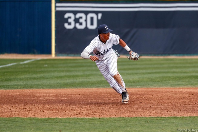 File Photo: Mateo Heredia reached base twice while playing 3B and also tossed a scoreless inning on the mound