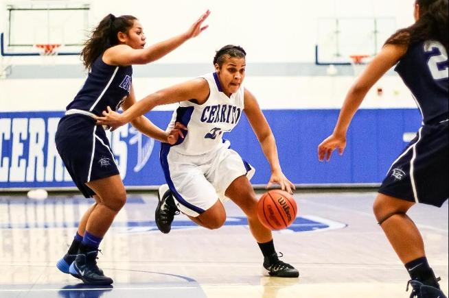 Alii Salone scored 14 points, added 14 rebounds and four assists to lead the Falcons over El Camino
