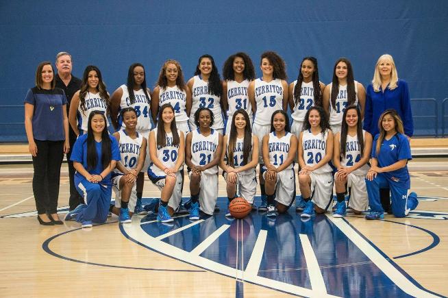 The Cerritos women's basketball team won the consolation championship at the Mt. San Jacinto Tournament