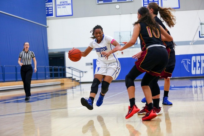 File Photo: Alexis Clark had eight points and six rebounds for the Falcons