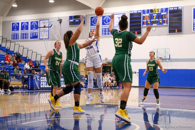 File Photo: Nicole Lizarraga (22) and the Falcons competed at the Irvine Valley Tournament