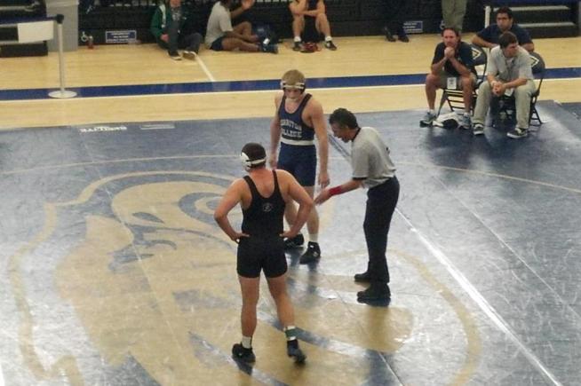 Tyler Smith places fifth in State Championships at 197 pounds.