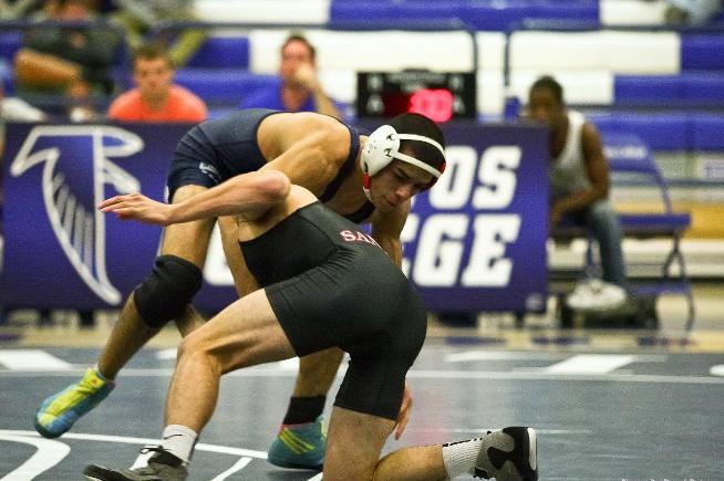 File Photo: The Cerritos wrestling team had five first place finishes at the East LA Brawl