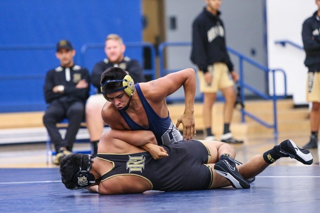 Larry Rodriguez and the Falcons defeated Rio Hondo, 34-13