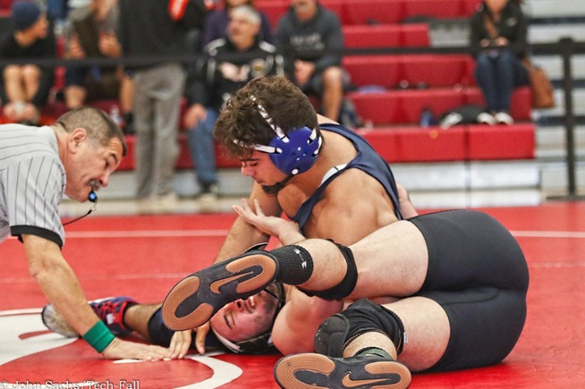 Hamzah Al-Saudi is one of three wrestlers who advanced to the state semifinals