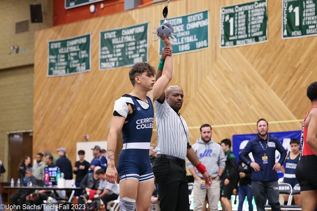 Mario De La Torre was one of two Falcons to reach the finals