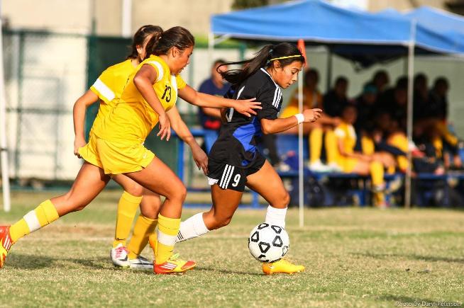Caro Ornelas had a goal and assist in the Falcons 7-0 win over LA Harbor