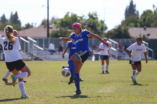 File Photo: Natalie de Leon scored a pair of goals for the Falcons