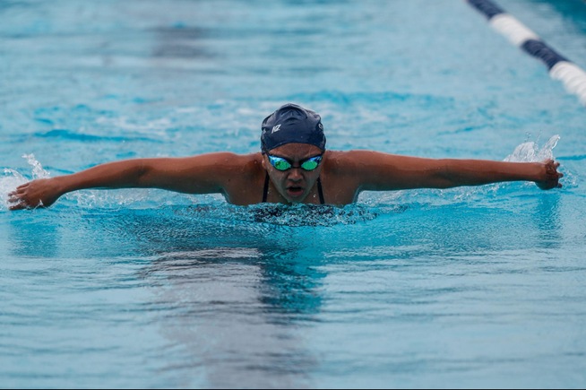 File Photo: Cerritos split their three-way conference dual meet