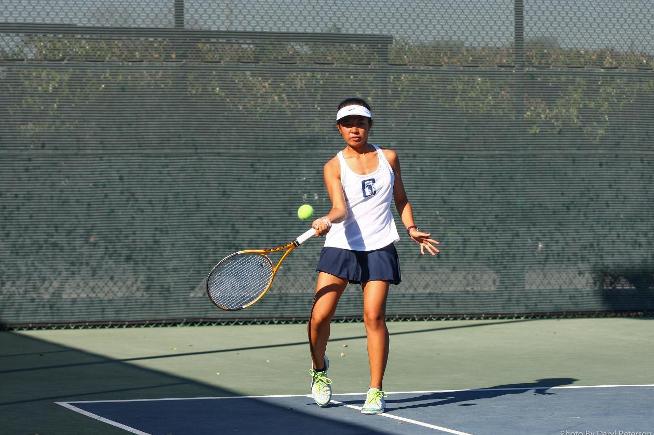 File Photo: Merli Alcasid assumed the #1 position and recorded a straight set win