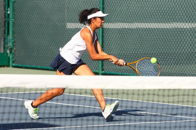 Merli Alcasid helped lead the Falcons to a win over Long Beach City