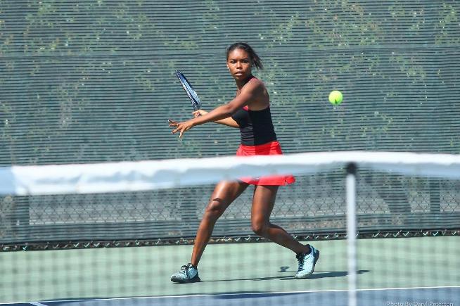 Taylor Heath was named All-Conference in singles and doubles