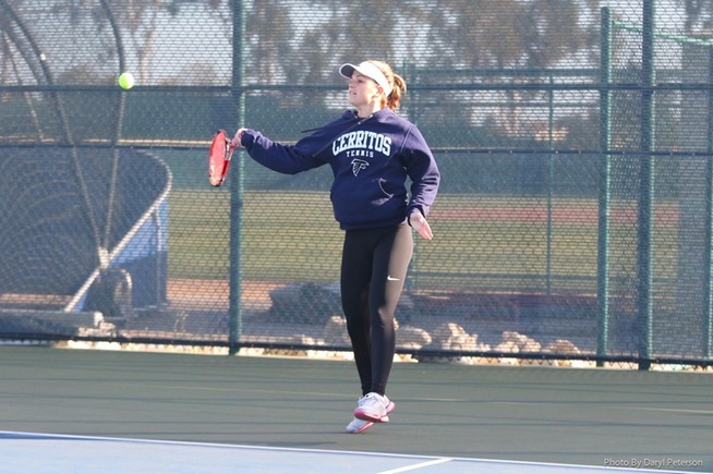 File Photo: Petra Such moved into the #1 single position and posted a straight set win