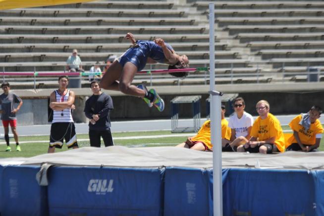 File Photo: Alexus Dalton won three events at the SCC Championships