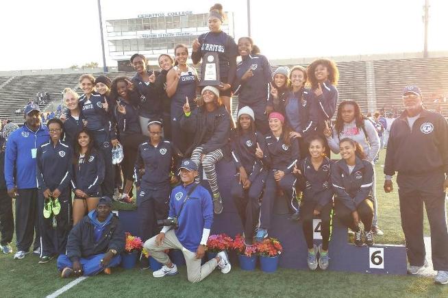 Cerritos women's track captured the SoCal Championship
