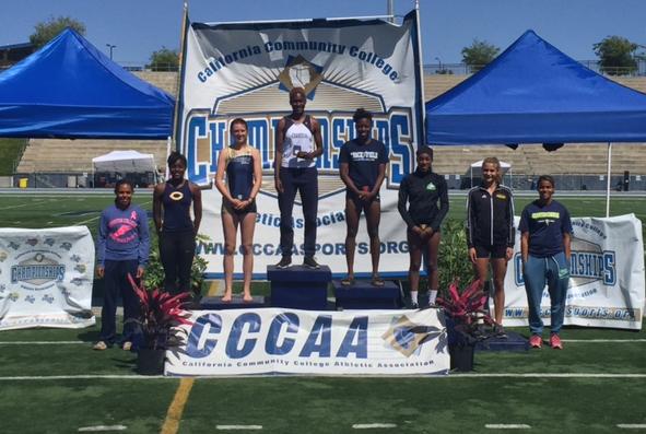 Breanna Curry won the SoCal Heptathlon Championship