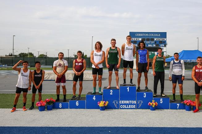 Luis Gonzalez places seventh at the SoCal Decathlon Championships