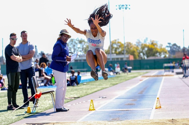 File Photo: Cerritos wins both long jump and triple jump at UNLV Invitational
