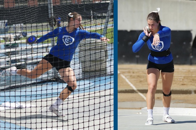 Falcons were strong in the throwing events at UCLA