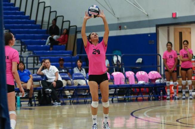 Setter Natalie Caravantes had 27 assists against LA Trade-Tech