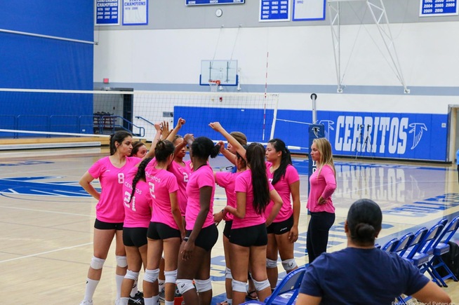 Long Beach City swept the Falcons in three sets