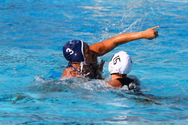 File Photo: Carla Harvey (3) scored twice and added a pair of steals in the Falcons loss to Fullerton in the Battle at the Beach Tournament.