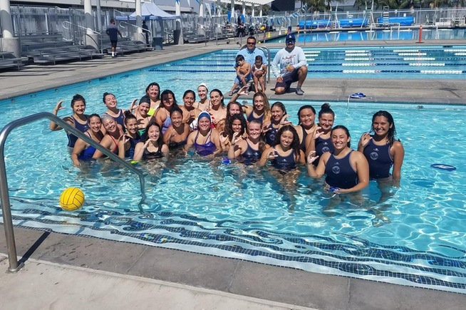 Current Cerritos players with the alumni