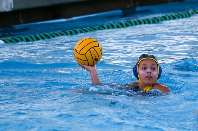File Photo: Amy Cervantes looks to make one of her eight assists in the Falcons win