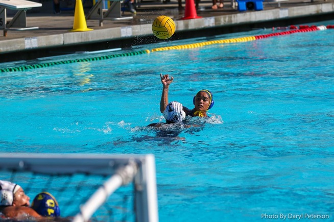 Marisela Olivas was one of nine players who scored for the Falcons