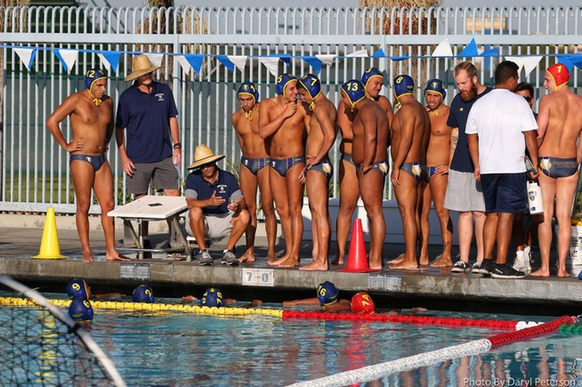 The Cerritos men's water polo team defeated Rio Hondo, 22-3